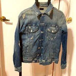 Mother denim jacket sz s